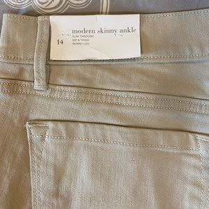 NWT Loft skinny ankle pants
